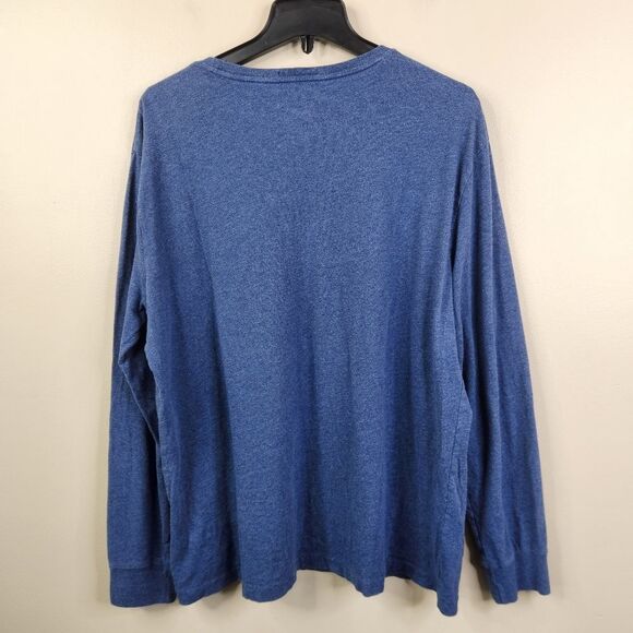 Polo Ralph Lauren Mens Custom Slim Fit Long Sleeve Round Neck Tee Large - Picture 5 of 7